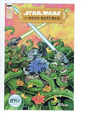 Buy SDCC 2021 IDW Exclusive: Star Wars- The High Republic Adventures #6 Variant NM+ • 39.58£