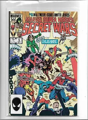 Buy Marvel Super Heroes Secret Wars #5 1984 Very Fine+ 8.5 3376 X-men • 9.51£