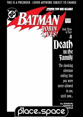 Buy (wk50) Batman #428b - Robin Lives! Blank Faux-simile - Preorder Dec 13th • 5.85£