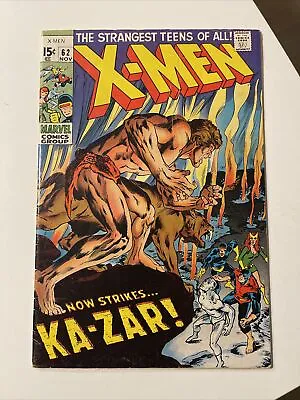 Buy Uncanny X-Men #62 (1969 Marvel Comics) Ka-Zar • 35.98£