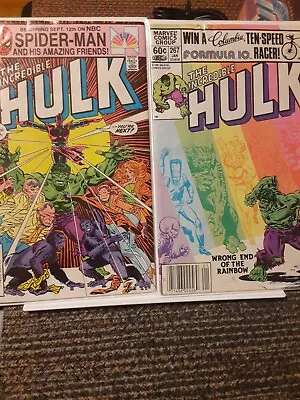 Buy The Incredible Hulk # 266 & 267 (Marvel Comics 1981-1982) Set Of 2  • 6.30£