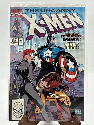Buy Uncanny X-Men 268 Jim Lee 1990 Wolverine Black Widow Captain America • 16.08£