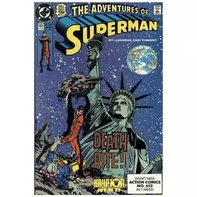Buy Adventures Of Superman (1987 Series) #465 In Near Mint Condition. DC Comics [l{ • 21.25£