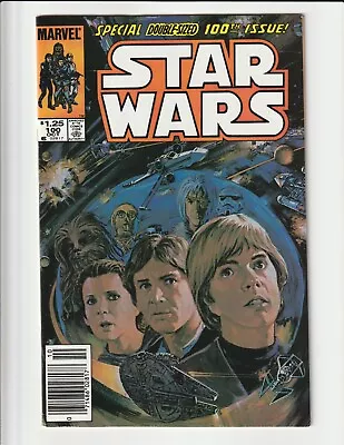 Buy Star Wars #100 (1985) Vf Newsstand Marvel Comics Low Print Run • 7.99£