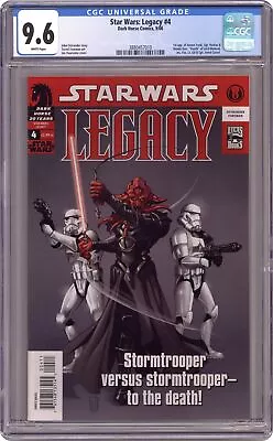 Buy Star Wars Legacy #4 CGC 9.6 2006 3880457010 • 83.01£