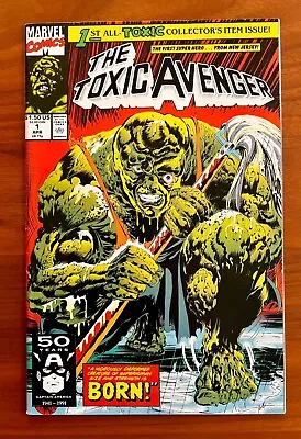 Buy Toxic Avenger # 1 Marvel Comics 1991  1st Appearance VF/NM 9.0 • 20.49£