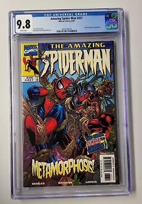 Buy Amazing Spider-Man #437 CGC Graded 9.8 New Slab • 91.62£