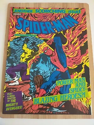 Buy Stan Lee Present Spiderman Comic No #606 Oct 20 MARVEL Vintage Magazine 1984 • 20£