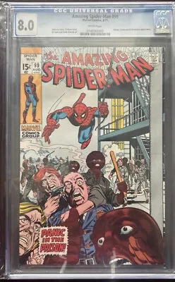 Buy Amazing Spider-Man #99 1971 CGC 8.0 Silver Age Comic Key White Pages • 183.88£