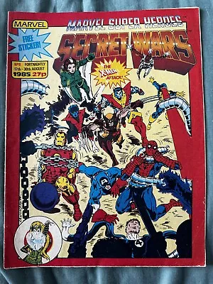 Buy Marvel Super Heroes Secret Wars No.9 1985 UK • 8£
