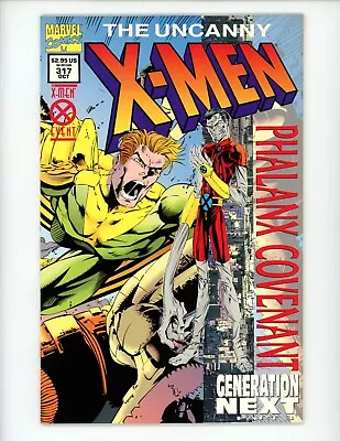 Buy Uncanny X-Men #317 Comic Book 1994 VF/NM Joe Madureira Foil Cover Marvel • 2.39£