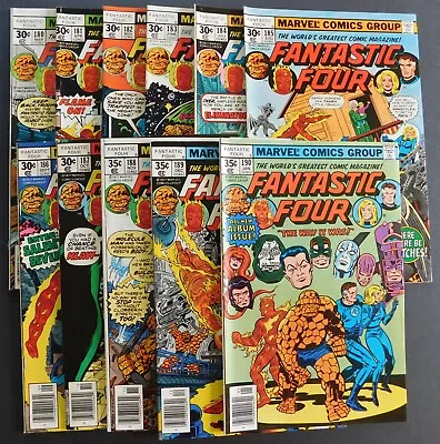 Buy FANTASTIC FOUR 180, 181, 182, 183, 184, 185, 186, 187, 188, 189, 190 ☆ 11 Issues • 59.94£