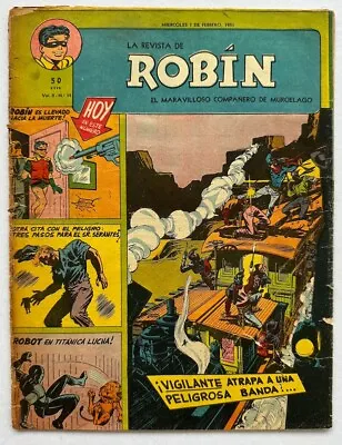 Buy Star Spangled Nº 112 Batman Robin Muchnik N° 11 Argentina Spanish 1951 • 15.85£