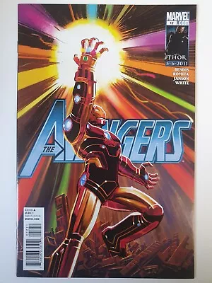 Buy Avengers #12 - Marvel Comics - 2011 - Iron Man Wields The Infinity Gauntlet • 5£