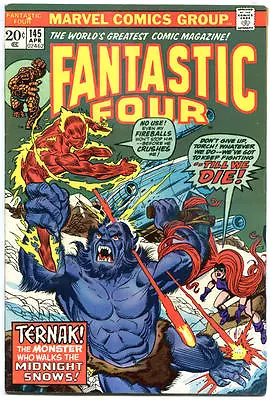 Buy FANTASTIC FOUR #145, VF, Medusa, Ternak, Ross Andru, 1961, More Marvel In Store • 15.98£