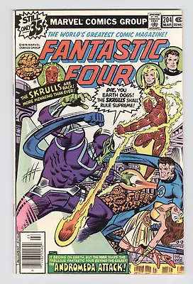 Buy Fantastic Four #204 March 1979 VF/NM First Appearance Of NOVA Corps • 7.19£