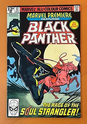 Buy Marvel Premiere #53 Black Panther (Marvel 1980) FN+ Bronze Age Issue • 9.38£