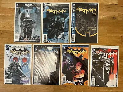 Buy Batman The New 52 Annual 1 To 4 Plus One Shot Issues - 7 Issues Total, NM • 29.99£