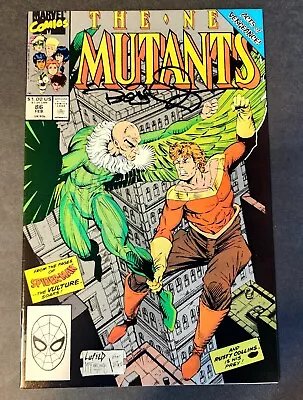 Buy New Mutants #86 1st Cameo Of Cable Signed By Bob Wiacek • 23.99£