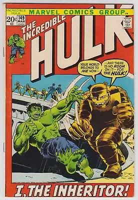 Buy L4901: Incredible Hulk #149, Vol 1, VF Condition • 32.07£