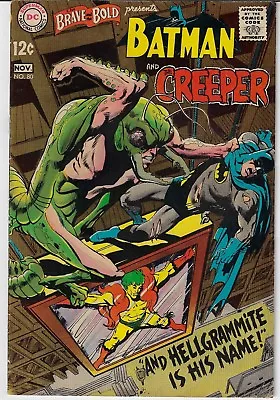 Buy Brave And The Bold (1968) #80 Neal Adams Cover!  1st Appearance Of Hellgrammite! • 19.98£
