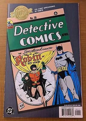 Buy DC Comics Millennium Edition Detective Comics #38 1st Appearance Of Robin Apr 00 • 7.19£