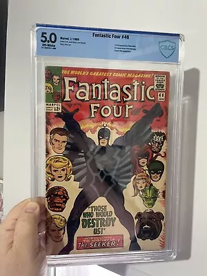 Buy Fantastic Four 46 CBCS 5.0 First Black Bolt • 155£