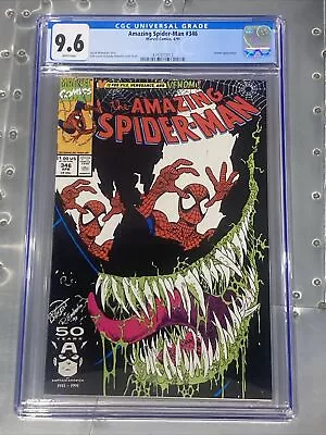 Buy Amazing Spider-man #346 Cgc 9.6 (nm+) Erik Larsen Art  Venom App • 49.99£