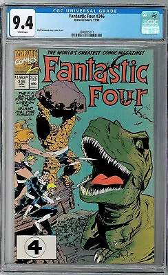 Buy Fantastic Four #346 CGC 9.4 (Nov 1990, Marvel) Walt Simonson Art, 1st Cameo TVA • 41.01£
