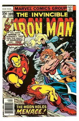 Buy Iron Man #109 9.0 // 1st Appearance Of Vanguard Marvel Comics 1978 • 22.52£