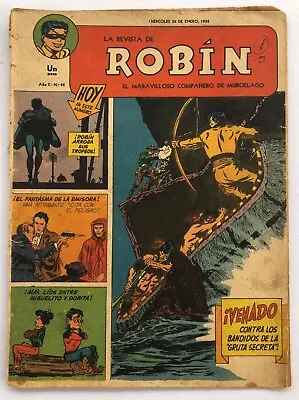 Buy Robin N° 62 Muchnik Detective Comics Nº 177 Batman Argentina 1952 • 15.76£