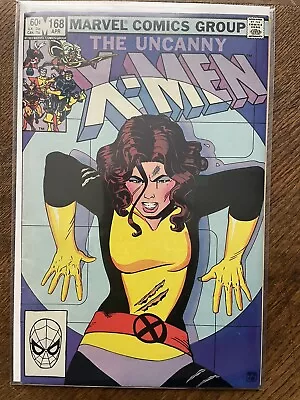 Buy Uncanny X-men #168 April 1983 1st Appearance Madelyne Pryor  Great Key 🔥🔑🔥 • 25£
