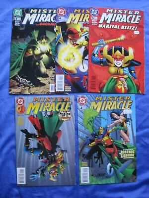 Buy Mister MIRACLE, 1996 DC Series : Issues 1, 2, 3, 4, 5 By Dooley & Crespo. VFN • 10.99£
