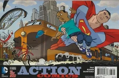 Buy Action Comics #37 (NM)`15 Pak/ Kuder  (Cover B) • 3.95£