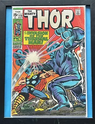 Buy The Mighty Thor # 170 2nd Appearance Thermal Man Marvel Comics 1969/G/VG/3.0 🫣 • 12.16£