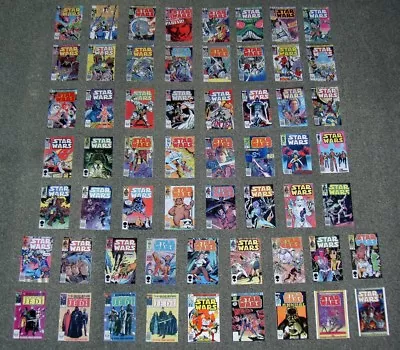 Buy Vintage USA Star Wars 59-107 + 9 EXTRA.CARDS X58 OF U.S COMIC COVERS,MARVEL,SET2 • 10.99£