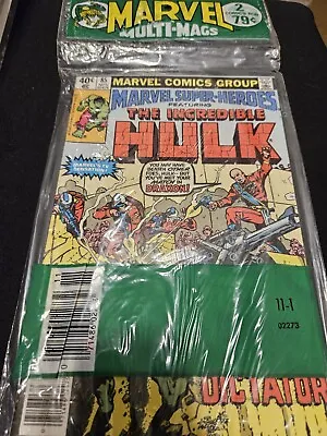 Buy Marvel Multi-Mags Marvel Super-Heroes #58 Marvel Two-in-One #57 Sealed  • 22.45£