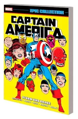 Buy Captain America Epic Collection: Stu..., Michael Carlin • 61.99£