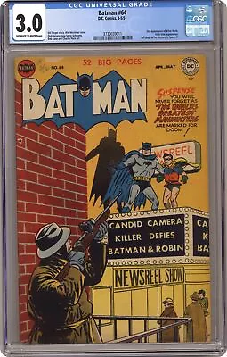 Buy Batman #64 CGC 3.0 1951 3730039011 • 250.22£