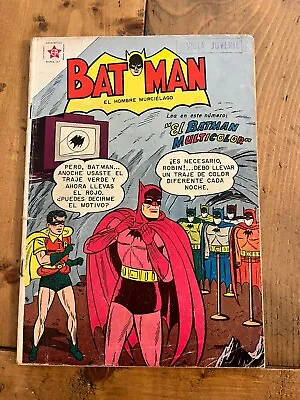 Buy 1957 DC Detective Comics #241- Batman & Robin- Rainbow Batman! Mexican Edition • 236.19£