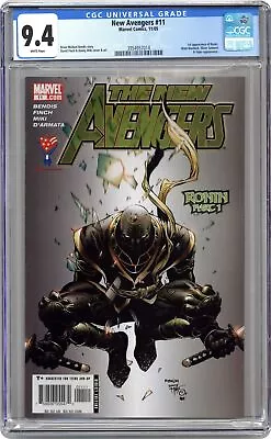 Buy New Avengers #11D Finch Direct Variant CGC 9.4 2005 3954957014 • 52.43£