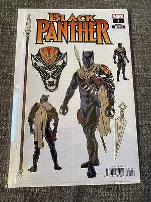 Buy Black Panther #1 1:10 Design Variant  Chris Allen - Marvel 2023 LGY 213 • 7£