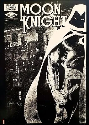 Buy Moon Knight #23 12x16 FRAMED Art Print By Bill Sienkiewicz, New Marvel Comics Ca • 37.90£