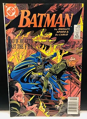 Buy Batman #432 Comic , Dc Comics , Newsstand “‘ • 6.82£