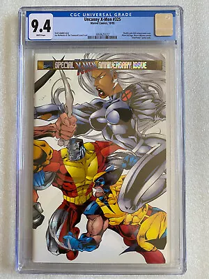 Buy Uncanny X-Men #325 CGC 9.4 1995 - Double Gate-fold Wraparound Cover • 39.42£