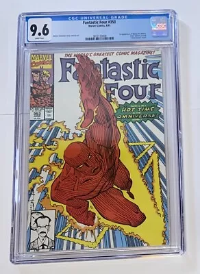 Buy Fantastic Four #353 CGC 9.6 1st Appearance Mr. Mobius 1991 Marvel Comics • 55.33£