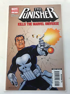 Buy Marvel Comics Punisher Kills The Marvel Universe #1 2nd Print Variant Ennis 2008 • 1£