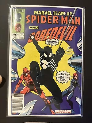 Buy Marvel Team-up #141 NM Newsstand Variant 1st Black Costume! Spider-Man Daredevil • 107.94£