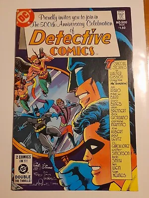 Buy Detective Comics #500 Mar 1981 VFINE 8.0 7 New Stories • 19.99£