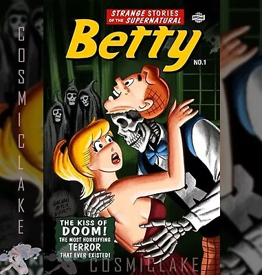 Buy Betty Veronica Friends Beach Party #1 Strange Stories Venus 19 Variant Archie ☪ • 23.75£
